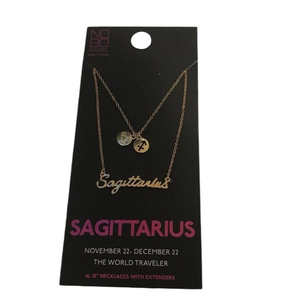 Sagittarius‎ necklace